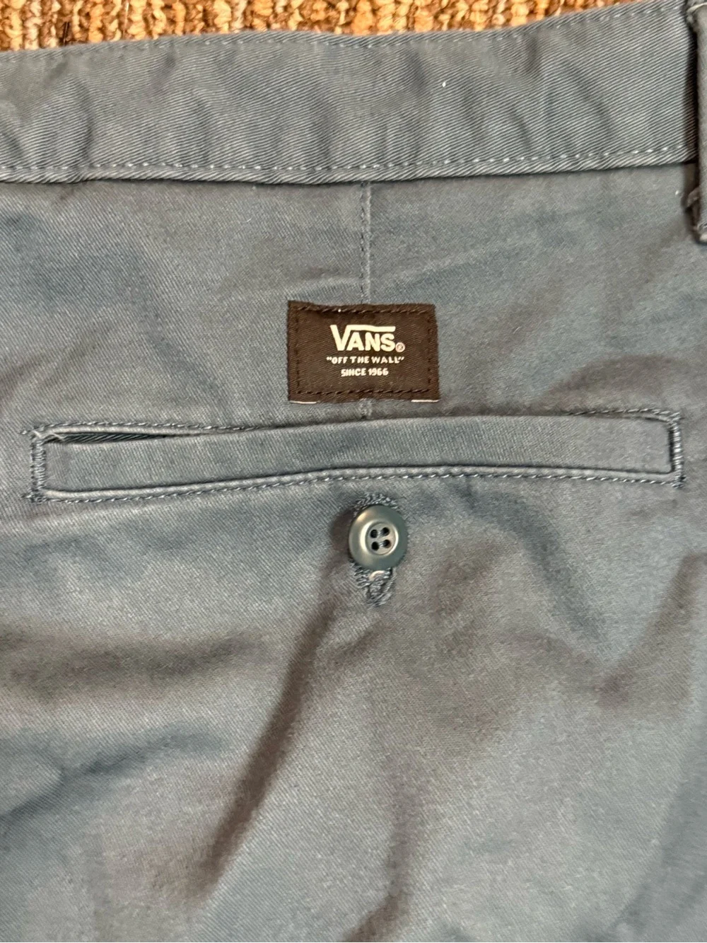 Vans Men's Teal Chino Pants
